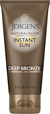 Natural Glow Bronzeador Hidratante Autobronzeador Instantâneo, Tom Profundo, 177 ml - Jergens